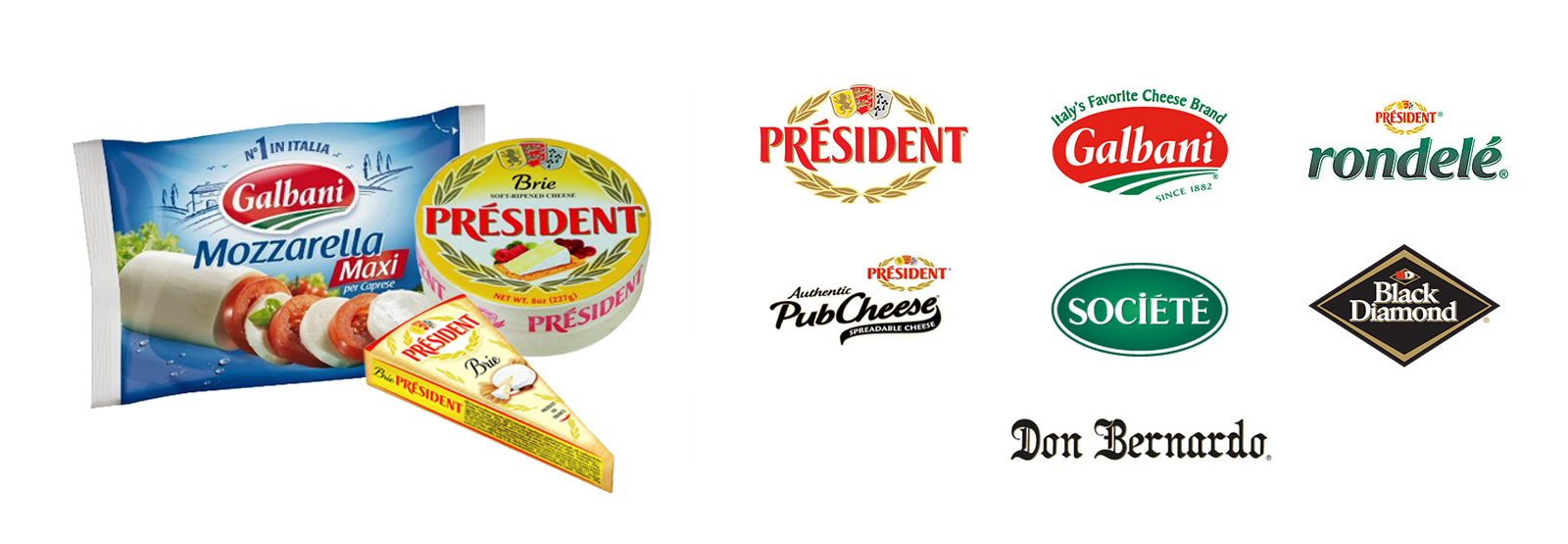 Solve Wins Président, Galbani, Globally Respected Specialty Cheese Brands